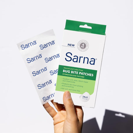 Sarna Bug Bite Relief Patches (27 Count), Hydrocolloid Stickers