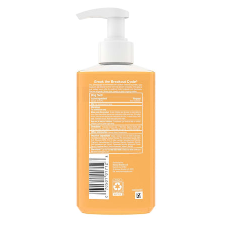 Neutrogena Oil-Free Acne Face Wash with 2% Salicylic Acid, 9.1 fl oz