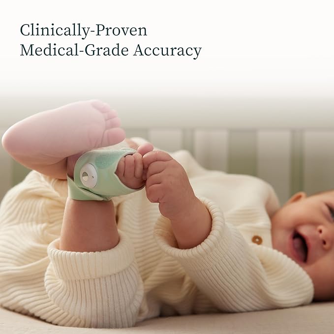 Owlet Dream Sock – Smart FDA-Cleared Baby Monitor (Multiple Color Options)