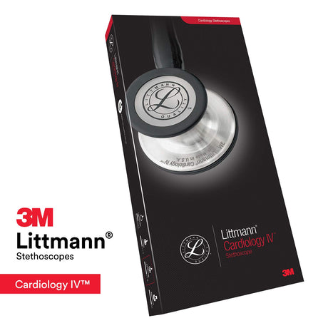 3M Littmann Cardiology IV Stethoscope – Black Finish