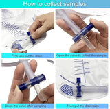 GlobalRoll Urinary Drainage Bag with Anti-Reflux Chamber (2000 mL, 48" Tube)