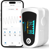 Innovo iP900BP-B Fingertip Pulse Oximeter Blood Oxygen Monitor [Bluetooth]