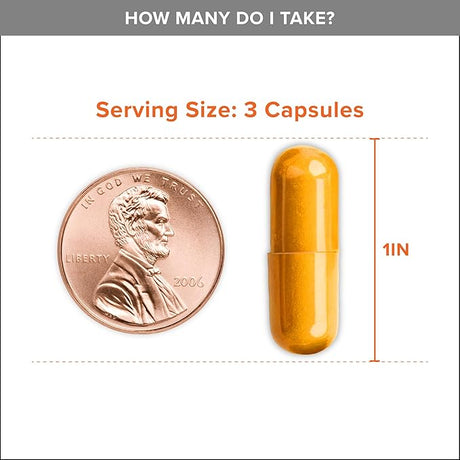 Qunol Turmeric Curcumin + Ginger & Black Pepper – 105 Capsules