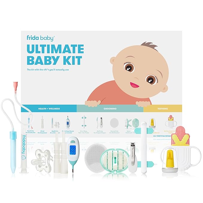 Frida Baby Ultimate Baby Kit – 10-Piece Newborn Essentials Set