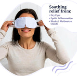 Cornea Care Rest Self Heating Warm Compress for Dry Eyes – 30 Count