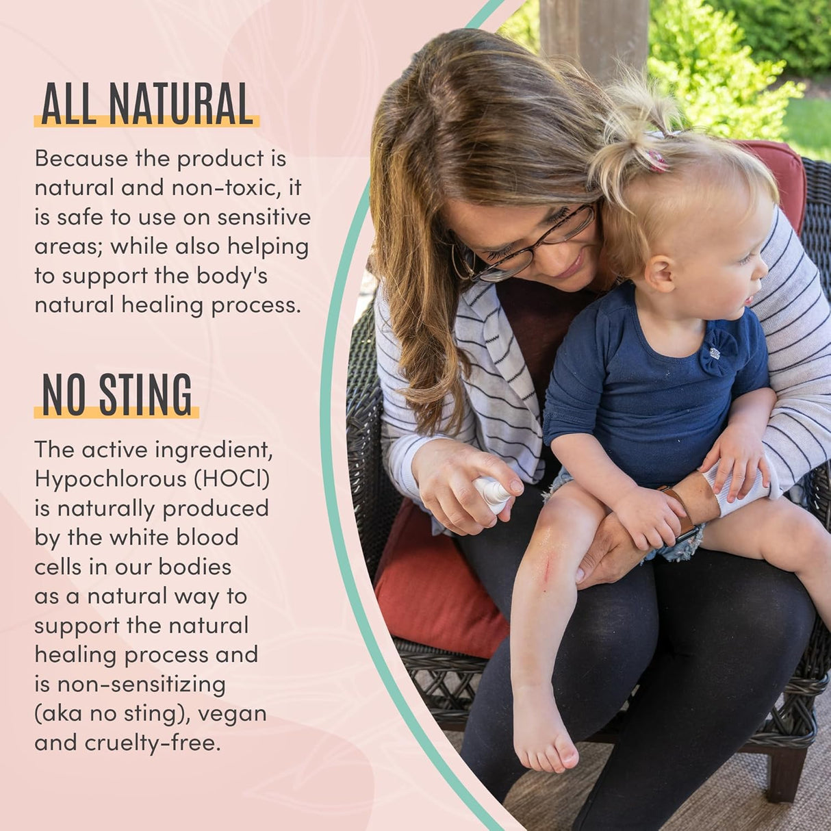 Active Skin Repair Baby First Aid Spray 3 oz – Natural Hypochlorous Acid