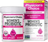 Physician’s CHOICE Women’s Probiotic for Digestive & Feminine Health