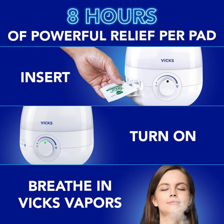 Vicks VapoPads Sinus Relief Formula – 20-Pack