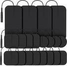 AUVON TENS Unit Replacement Pads – 20-Pack Mixed Sizes
