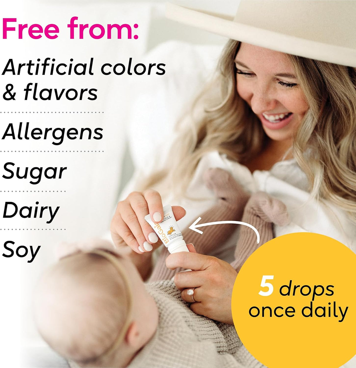 BioGaia Protectis Baby Probiotic Drops – Colic & Gas Relief, 5mL
