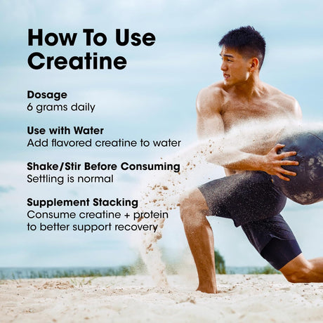 Optimum Nutrition Creatine Monohydrate – Blueberry Lemonade Flavor