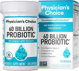 Physician’s Choice Probiotics – 60 Billion CFU, 10 Strains + Organic Prebiotics*