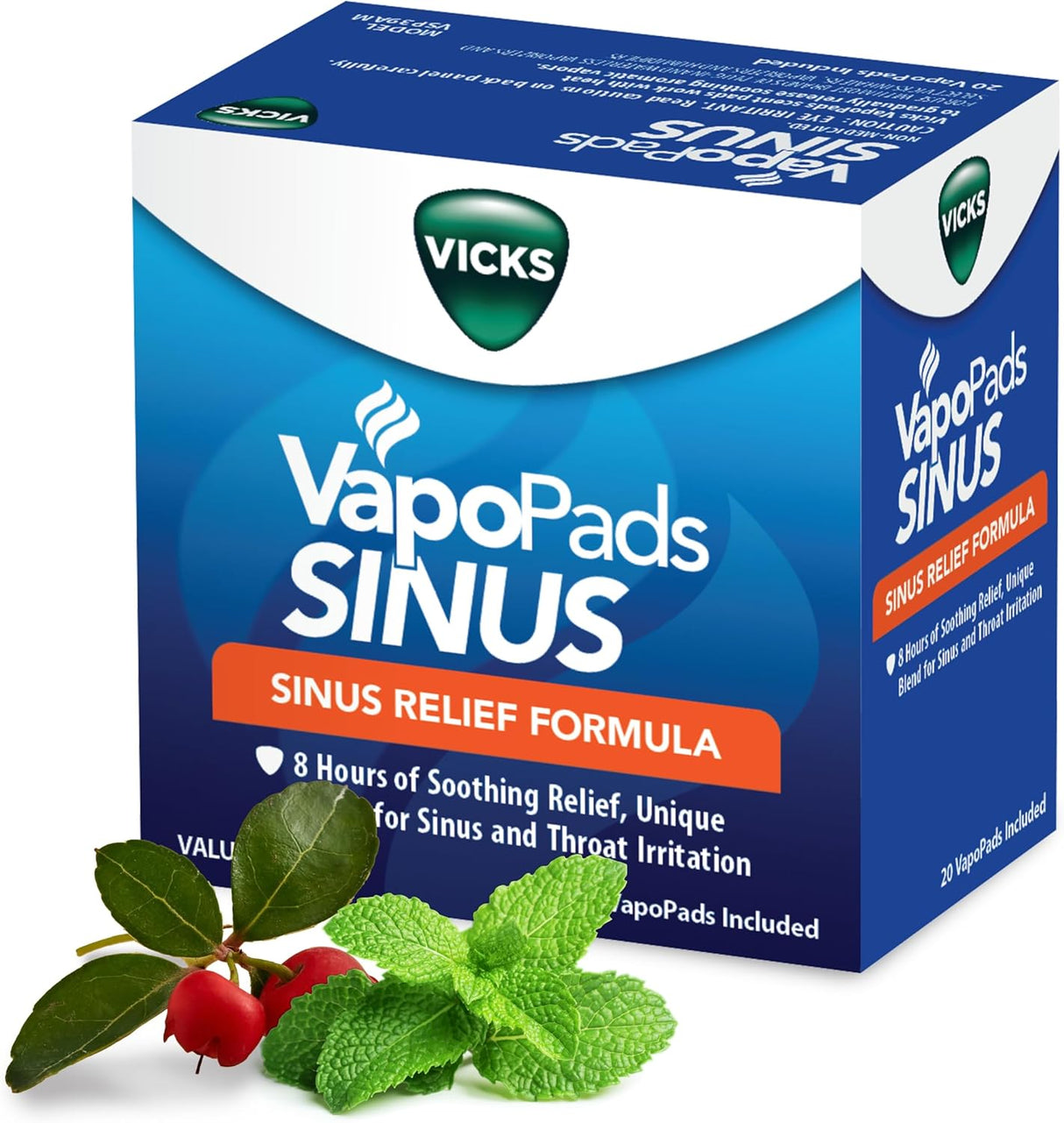 Vicks VapoPads Sinus Relief Formula – 20-Pack