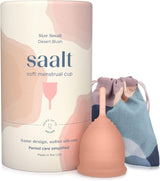 Saalt Soft Menstrual Cup – Small Desert Blush (Reusable)