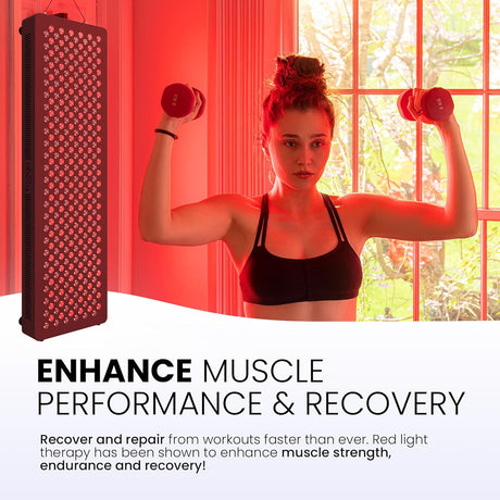 Hooga HG300 Red Light Therapy Device – 60 LED, 660nm & 850nm