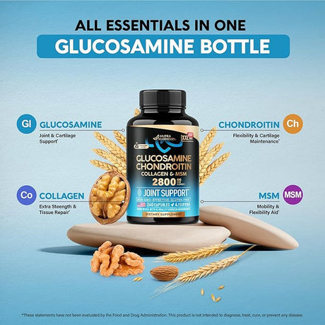 Glucosamine Chondroitin MSM Collagen – Joint Support Supplement