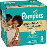 Pampers Swaddlers Diapers – Size 8