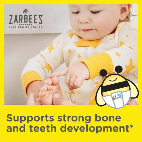 Zarbee's Vitamin D Drops for Infants – 400 IU (2-Pack)