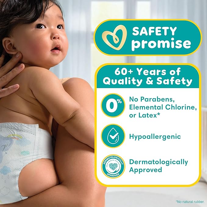 Pampers Swaddlers Newborn Diapers – Size 0 (Newborn)