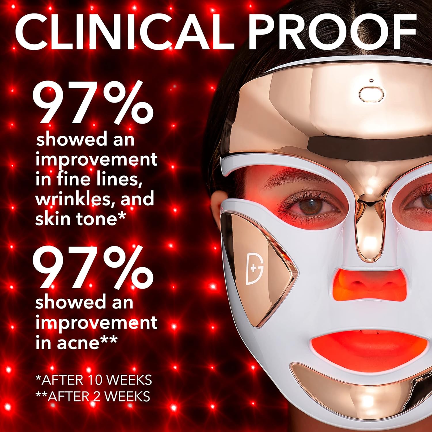 Dr. Dennis Gross DRx FaceWare Pro – LED Mask for Acne & Wrinkles