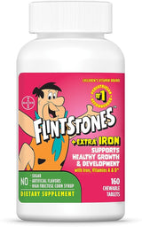 Flintstones Kids Multivitamin + Iron – 160 Chewable Tablets