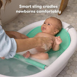 Frida Baby 4-in-1 Grow-with-Me Bathtub – Infant to Toddler