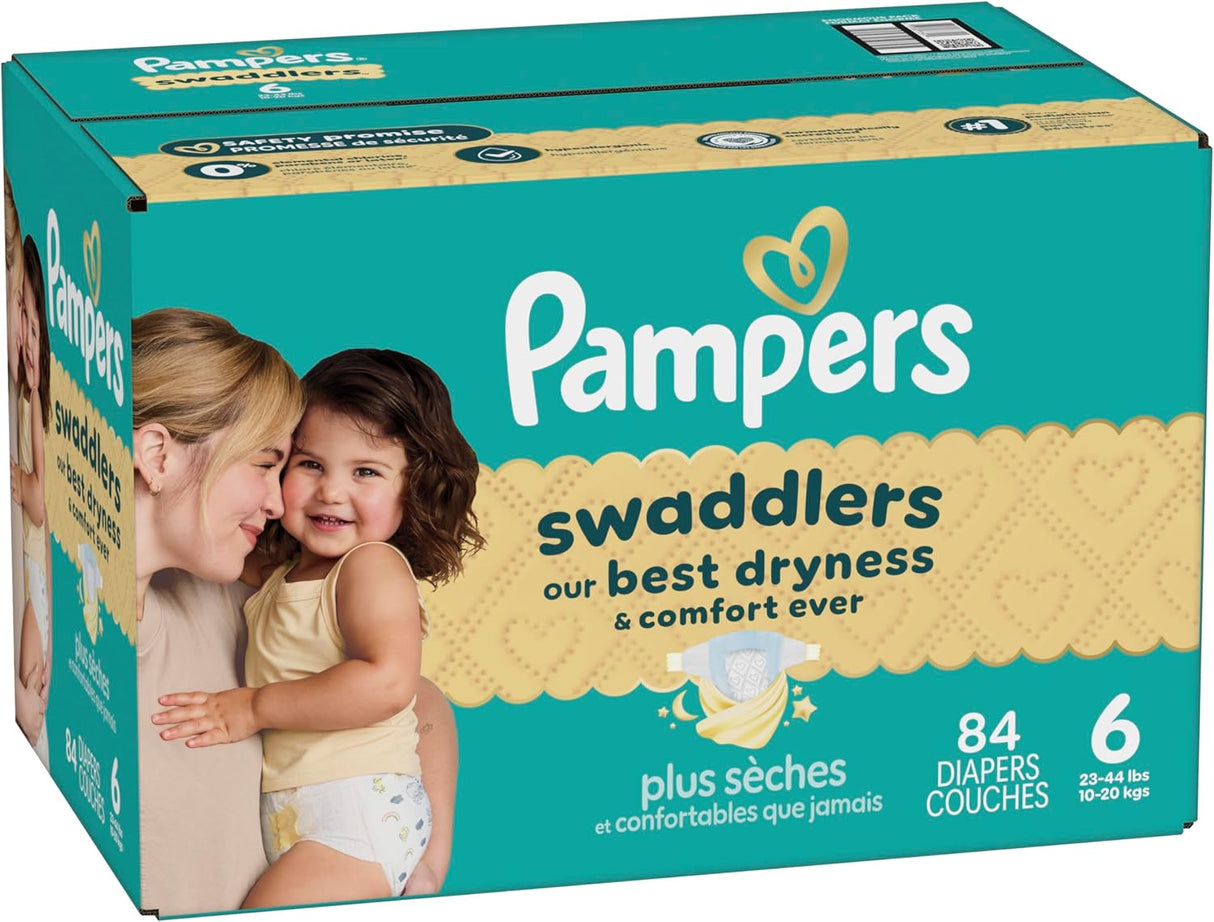 Pampers Swaddlers Diapers – Size 6