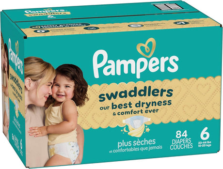 Pampers Swaddlers Diapers – Size 6