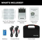 TENS 7000 Digital TENS Unit with Electrodes & Accessories