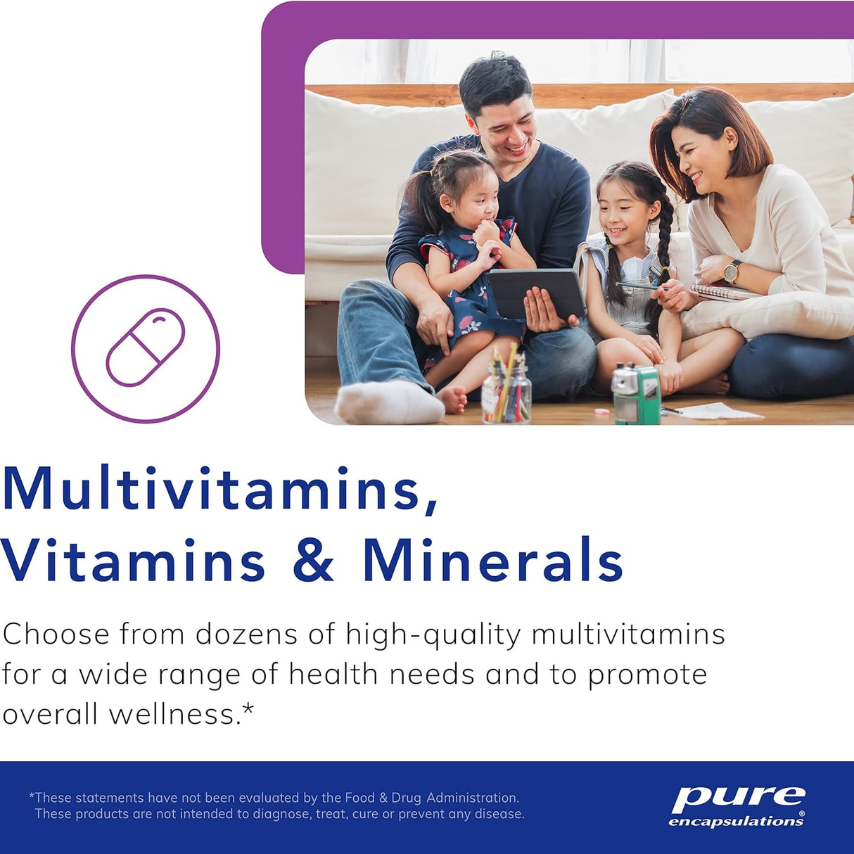 Pure Encapsulations Vitamin D3 125 mcg (5,000 IU)