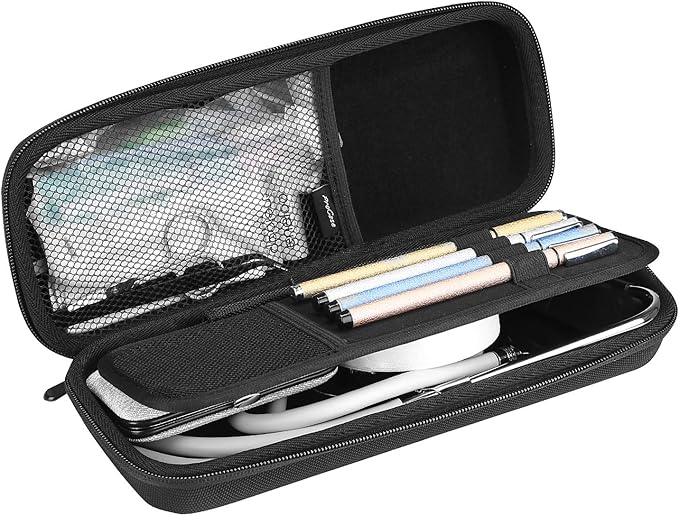Hard EVA Stethoscope Carrying Case – Compatible with Littmann