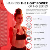 Hooga HG300 Red Light Therapy Device – 60 LED, 660nm & 850nm