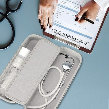 Hard EVA Stethoscope Carrying Case – Compatible with Littmann