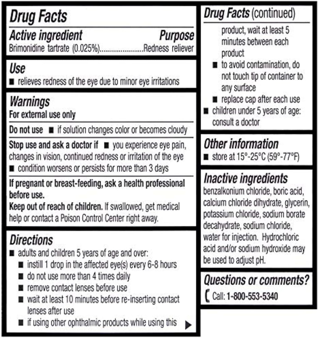 LUMIFY Redness Reliever Eye Drops 0.25 fl oz (7.5 mL)