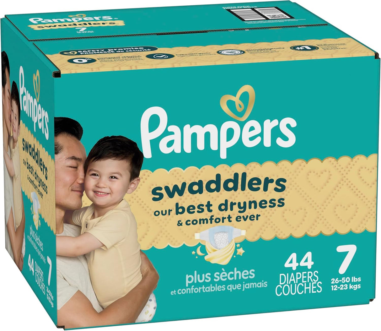 Pampers Swaddlers Diapers – Size 7