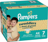 Pampers Swaddlers Diapers – Size 7
