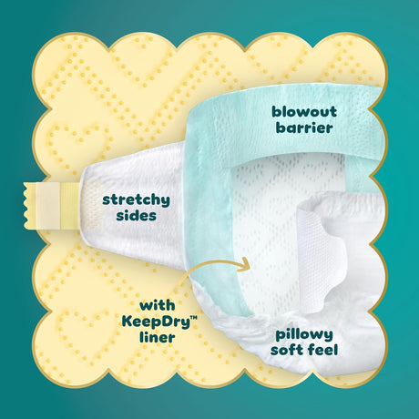 Pampers Swaddlers Diapers – Size 5