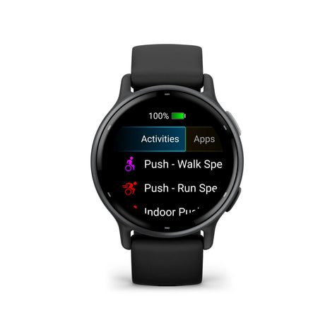 Garmin vivoactive 5 GPS Smartwatch – Slate/Black