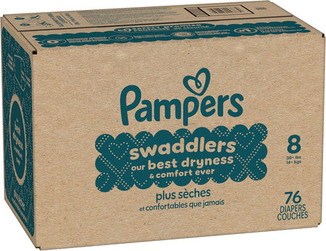 Pampers Swaddlers Diapers – Size 8