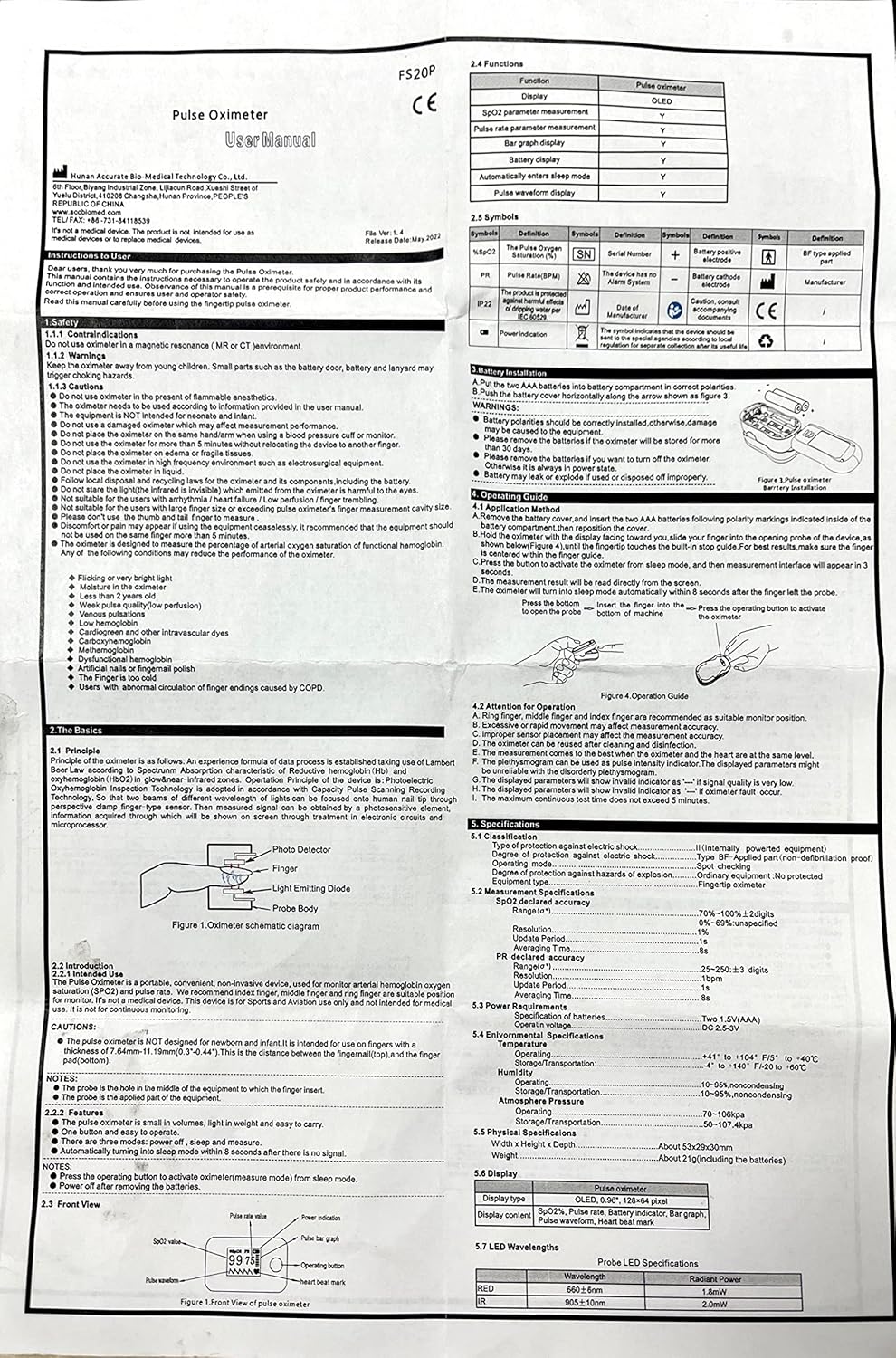 Kids Penguin Fingertip Pulse Oximeter (Pink)