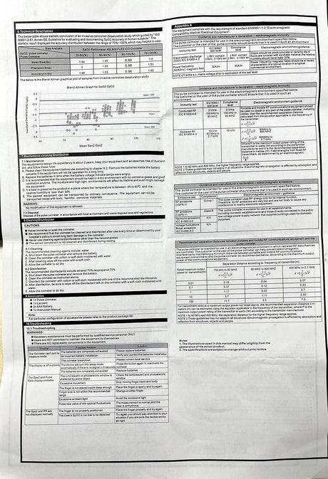 Kids Penguin Fingertip Pulse Oximeter (Blue)