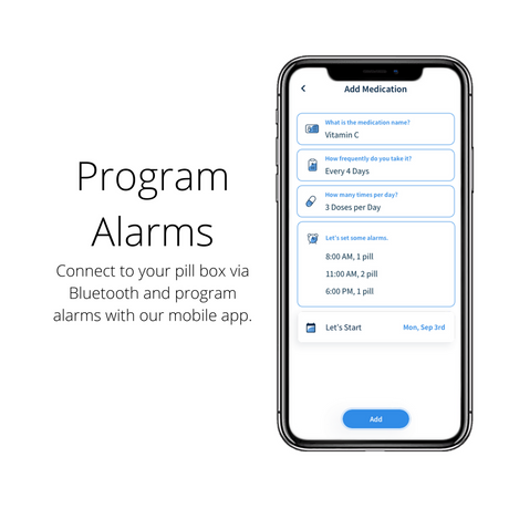 Ellie Monthly Pill Organizer