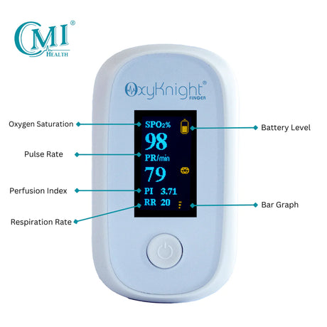 CMI Health CF-100 Fingertip Pulse Oximeter [Bluetooth]