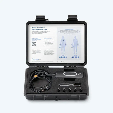 Kardia 12L ECG system in clinical use