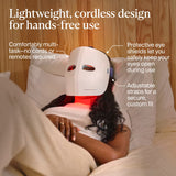 Therabody TheraFace Mask Glo – Red Light LED Facial Therapy Mask