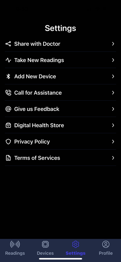 Digital Health Store "Impilo" Monitoring App (subscribe today!)