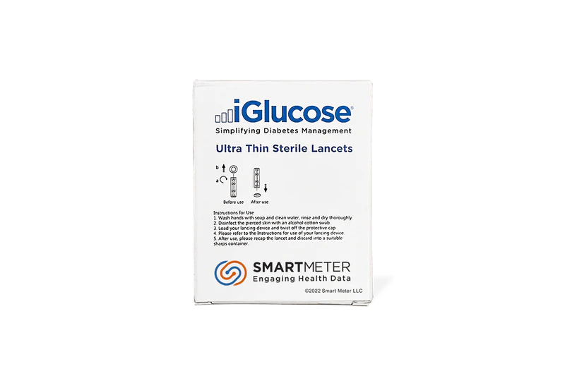 Smart Meter iGlucose Lancets (30 Gauge) [100 ct]