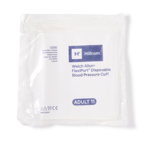Size-11 Welch Allyn FlexiPort Disposable Blood Pressure Cuff – Adult Medium (20/Case)