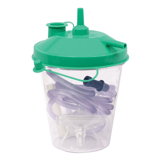 McKesson Rigid Suction Canister Kit 1200 mL with Tubing and Filter