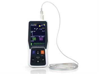 Microcap9 Handheld Capnograph and Pulse Oximeter